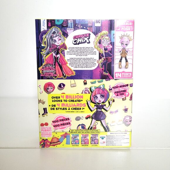 Capsule Chix Ram Rock Collection, 4.5 Inch Doll with Capsule - Picture 2 of 3